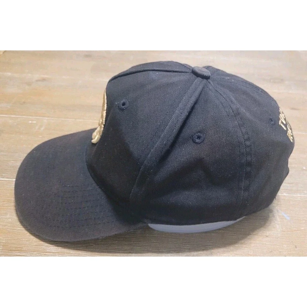 Toronto Raptors Black & Gold Claw Logo NBA Youth Cap Hat Snapback Basketball